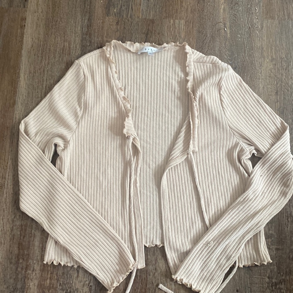 COPY - Cropped crème sweater